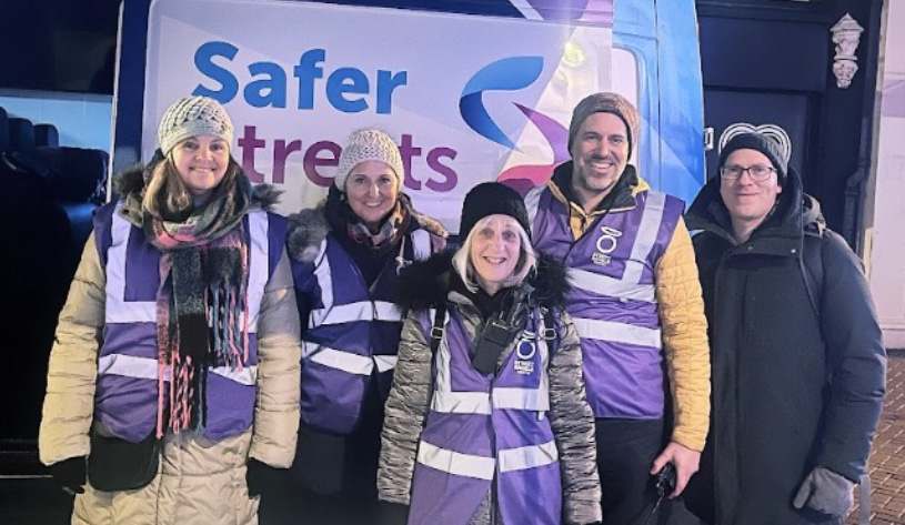 Participants of the first Mountain Pass Challenge Walk